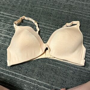 Skin color unwired bra